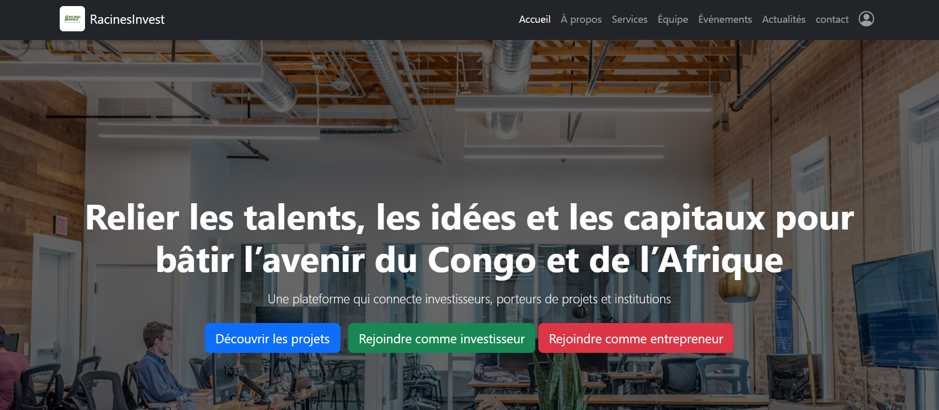 RacinesInvest screenshot